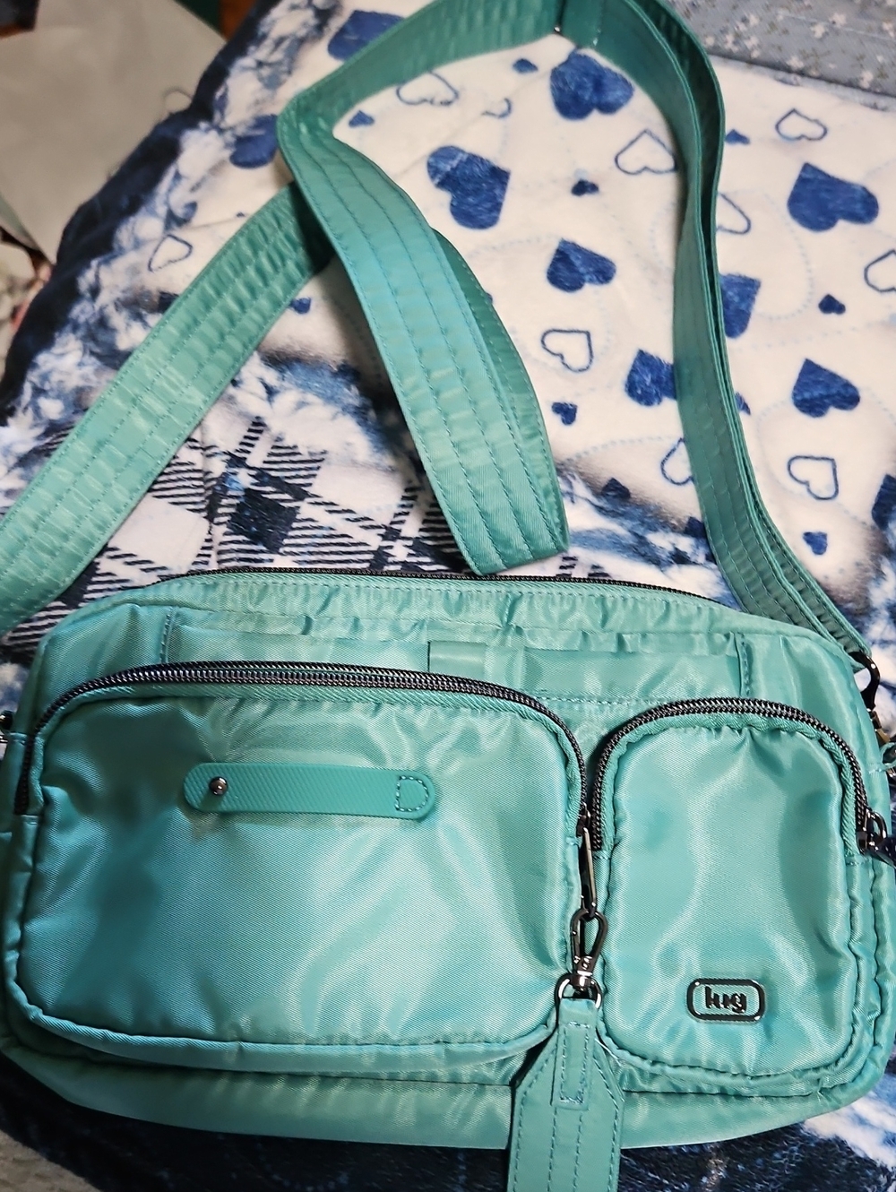 Surf Teal SwitcherooCrossbody Bag - Lightweight Everyday Women’s Bag